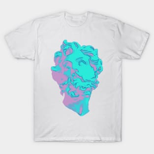 Vaporwave Statue Head T-Shirt